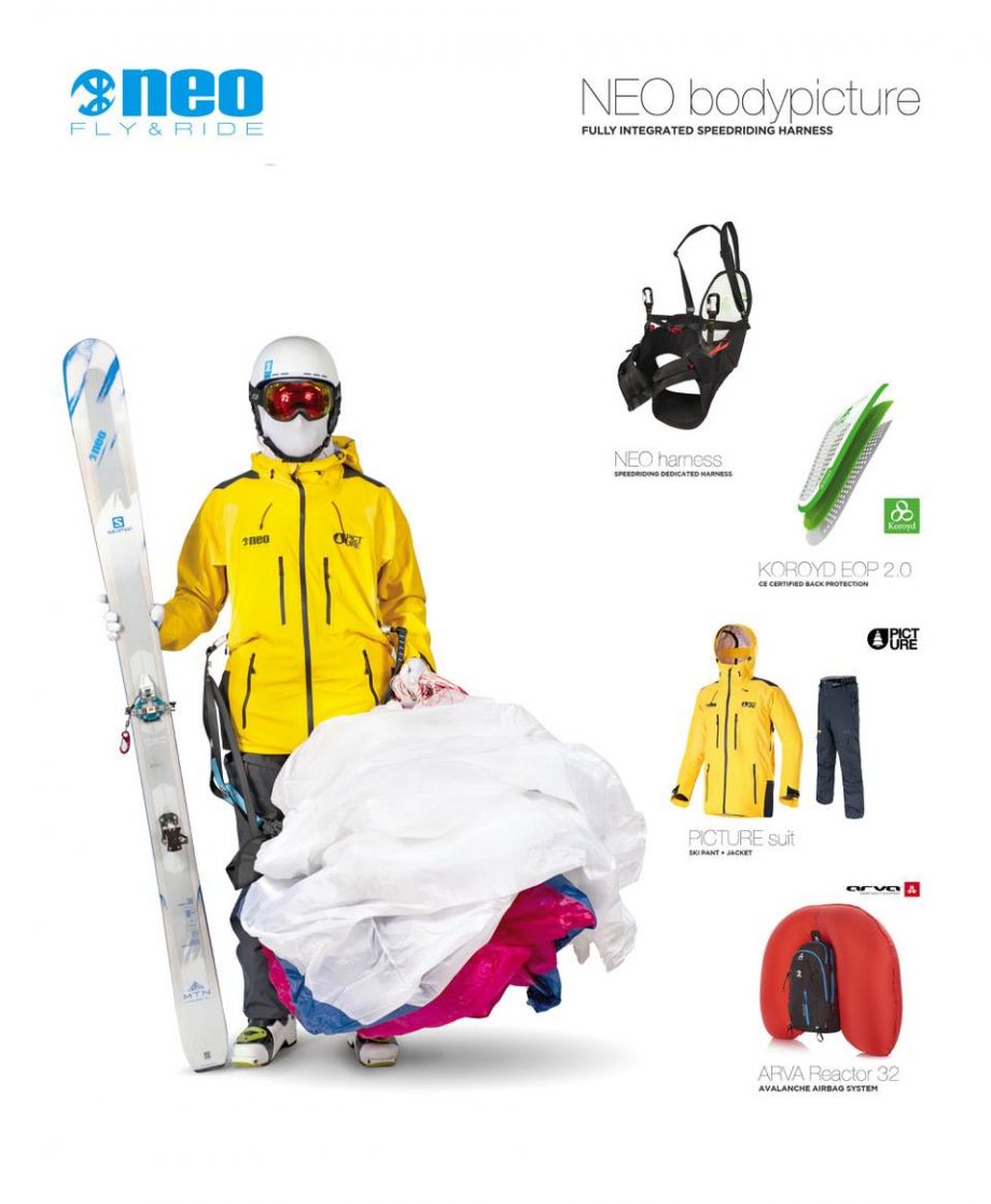 New NEO Body Picture 2.0 Speed Riding Harness